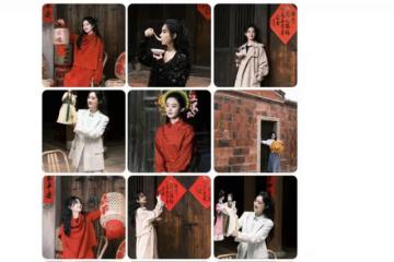 35歲趙麗穎故事感大片釋出，在古城取景拍攝，捧著碗煙火氣兒十足