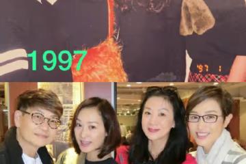陳法蓉曬26年前後閨蜜聚餐對比照,被贊逆生長,黎美嫻露面變化大