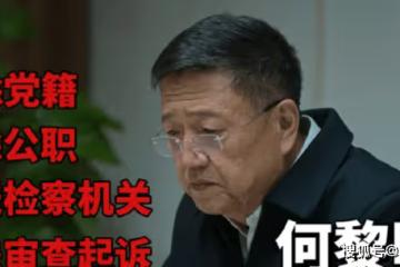 《狂飆》最大的保護傘是何黎明嗎?何黎明結局是什麼