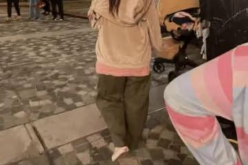 郭碧婷這是咋了？素顏逛街被偶遇，如今的郭碧婷和昔日模樣大不同
