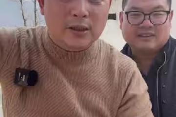 王胖在直播間對姐夫哥所述進行回擊，情緒很不穩定，期間還爆粗口