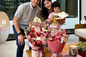 劉德華小姨子過情人節，奢華豪宅如宮殿，後院草坪堪比足球場