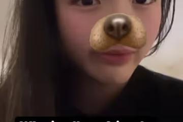 13歲王詩齡與同學逛街拍大頭貼，鉛筆腿又細又直，開心跳舞超自信