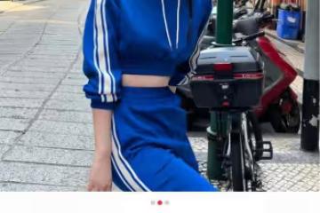 41歲田朴珺：曬澳門遊玩照，扎兩個小辮子，穿著打扮就像個大學生