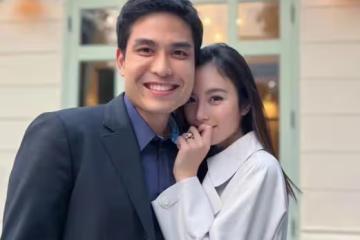 泰國變性女星開單身派對，與富商老公當眾接吻，曾與張家輝演夫妻