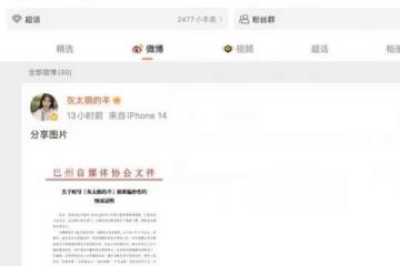 再反轉！灰太狼的羊發聲明家暴出軌均為虛構