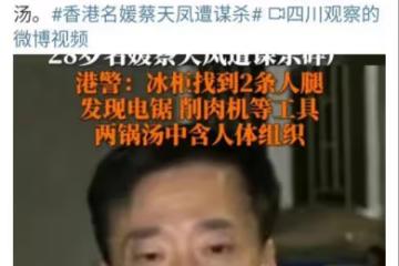 蔡天鳳:遇害細節曝光,頭顱還沒有找到,前夫消失不見正在追捕!