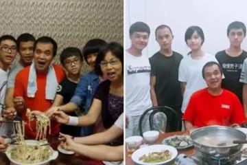 曾因三兄妹「同吃一碗面」引關注，轉眼12年，長大成人延續愛心回饋社會，驕傲稱：媽媽您在天上安心吧