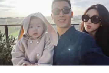 朱珠慶祝2周年結婚紀念日，首曬結婚證件照，帶女兒重回婚禮場地