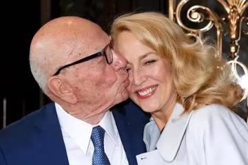 92歲默多克官宣第5次結婚,66歲未婚妻發文:我已墜入愛河