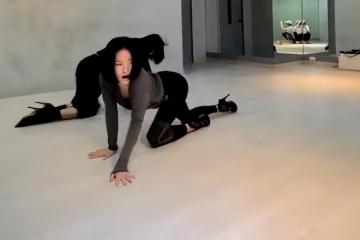 小S吐槽完許雅鈞是隱形爸爸,這邊就和舞蹈老師熱舞發泄情緒