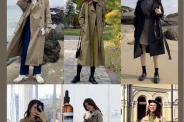 春天風衣穿搭示範,優雅知性有女人味,分分鐘提升氣質