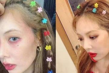 伊能靜的「流水髮夾」好吸睛，適合長發女生，靈動減齡又活潑