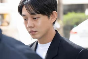 劉亞仁風波後首現身：頭髮油垢面容很憔悴，眼神空洞走進調查室