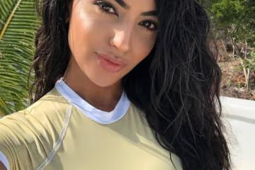 環球美女:阿內卡真會穿,包臀裙太顯身材,加拿大博主性感風穿搭