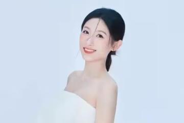 央視90後美女主持曬孕照，哈佛畢業嫁圈外老公，高顏值不輸馬凡舒