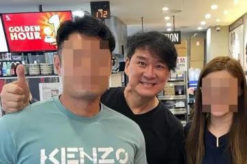62歲周華健差點沒認出來,在餐廳喝了不少酒,親自給粉絲付飯錢