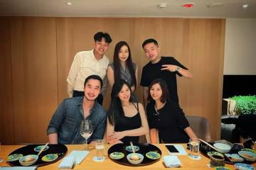 賴弘國帶妻子Alice國外旅遊,空姐妻子比以前更漂亮