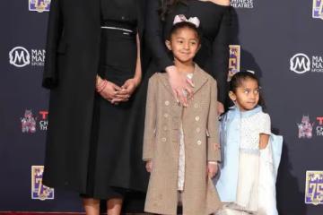 科比三女兒比安卡超像父親,已經8歲的她五官變化很明顯