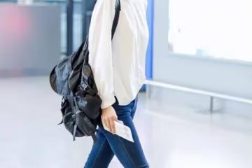 「小不點」的緊身牛仔褲，最鬆弛的袁泉女神，網友：了不得
