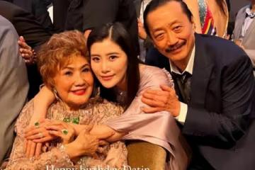 楊紫瓊媽媽慶祝84歲生日,劉德華舅舅帶女兒陳雪鈴出席晚宴