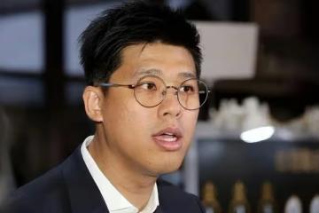 葛斯齊提告張蘭案開庭，張蘭沒到場，葛斯齊稱下次不到會變成通緝