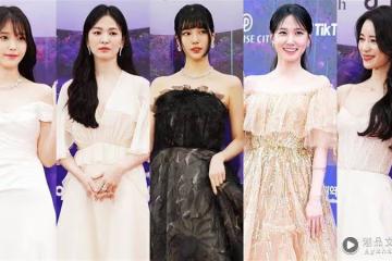 百想紅毯5美/林知衍低胸泄春光比美喬妹 秀智化身黑天鵝氣壓IU朴恩斌