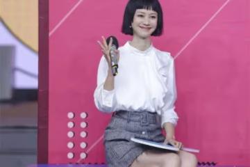 倪虹潔剪短了頭髮，留著直劉海，她終於明白，髮型決定氣質