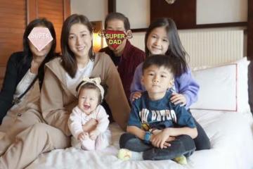 鍾嘉欣返港和胡杏兒聚會！2個媽媽6個娃，8人同框溫馨熱鬧陣仗大