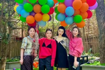 女富婆上海聚會！甘比會穿搭、摩邦女掌門美貌吸睛，范美人遭吐槽