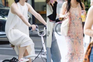 五月穿裙：別配高跟鞋，太土！瞧上海，滿大街這樣搭，又美又優雅
