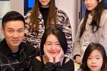 小S仨女兒近照曝光,次女韶恩顏值高,長女已出道,許老三嬰兒肥