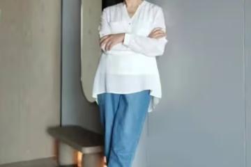 「九分褲」才是炸街首選，配上這幾雙鞋，50歲女人也能美到爆表