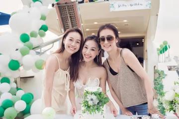 黃心穎為姐姐慶祝生日,三姐妹在豪華遊艇上慶祝,場面十分奢華