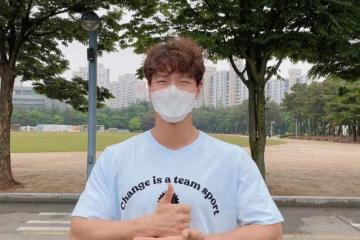 金鐘國新冠痊癒剛一解除隔離，就深夜離家不顧零下嚴寒踢球！