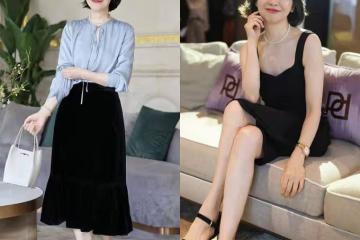 今夏火了一種裙子，叫「桑蠶絲裙」！優雅高貴，50、60歲更女人味