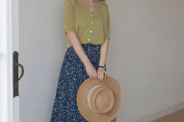 夏天，穿涼鞋就得搭「裙子」！今年這樣穿，優雅高級，演繹輕熟風