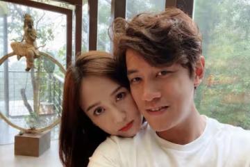 44歲陳喬恩游泳獲老公拍視頻記錄,穿泳衣身材豐腴,夫妻對話幽默