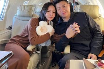 恭喜！著名名媛二婚在即，舉行過大禮儀式，未婚夫送出近千萬賀禮