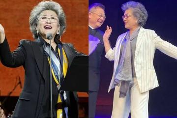 被宋春麗老年狀態驚艷:頭髮花白,衣裝簡約,氣質優雅又高級