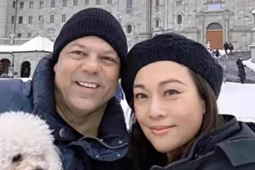 史可跟洋老公單獨約會！化淡妝還那麼美，男子皺紋橫生老成爺爺輩