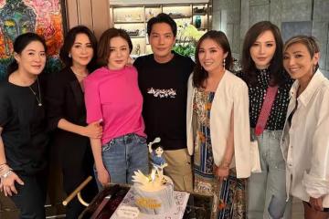 關之琳生活聚會照公開,一群姐妹都很會保養,名媛邱李茂琪露面