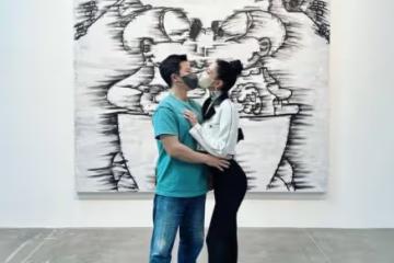 結婚3年,亞洲第一美女克拉拉與老公首同框,甜蜜表白:永遠的愛