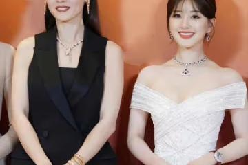 跟24歲甜美小天后趙露思同框，43歲張柏芝展現了從未有過的高級美