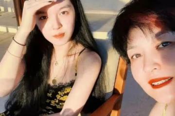 哈文母女回國與老友相聚!法圖麥長發飄飄身材火辣,疑打算出道