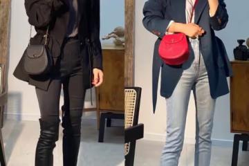 國外小姐姐春季私服分享，時髦又帥氣的西服穿搭太養眼了