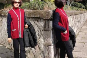 這才是最真實的60歲穿搭，不扮美、不做作，簡潔大氣又舒適