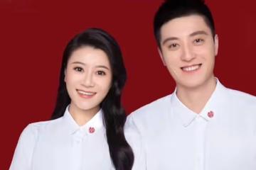 34歲主持人官宣結婚！與高大老公甜蜜依偎，兩人戀愛一年被催生