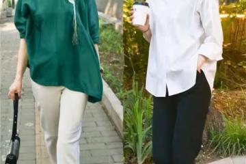 女人一旦過了50歲,建議少穿白T恤,多穿這3種上衣,洋氣減齡又美