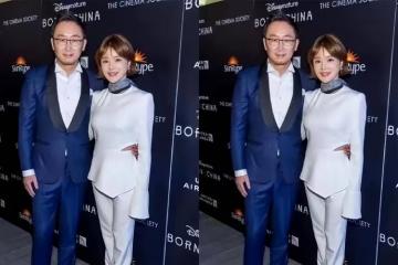 終於知道陸川為什麼閃婚胡蝶了!氣質媲美秦嵐,穿鏤空裝知性大方